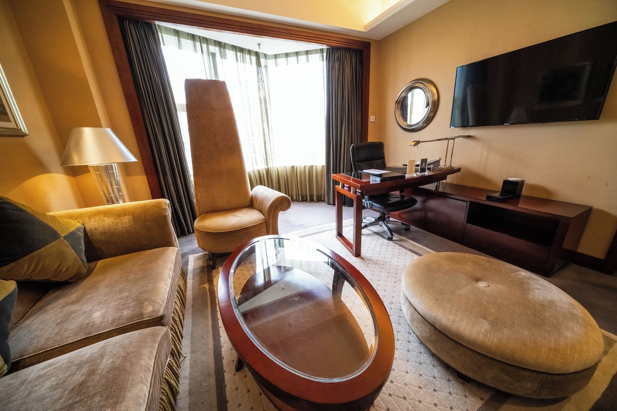 Executive Suite, 1 King Bed, City View | Premium bedding, down comforters, minibar, in-room safe