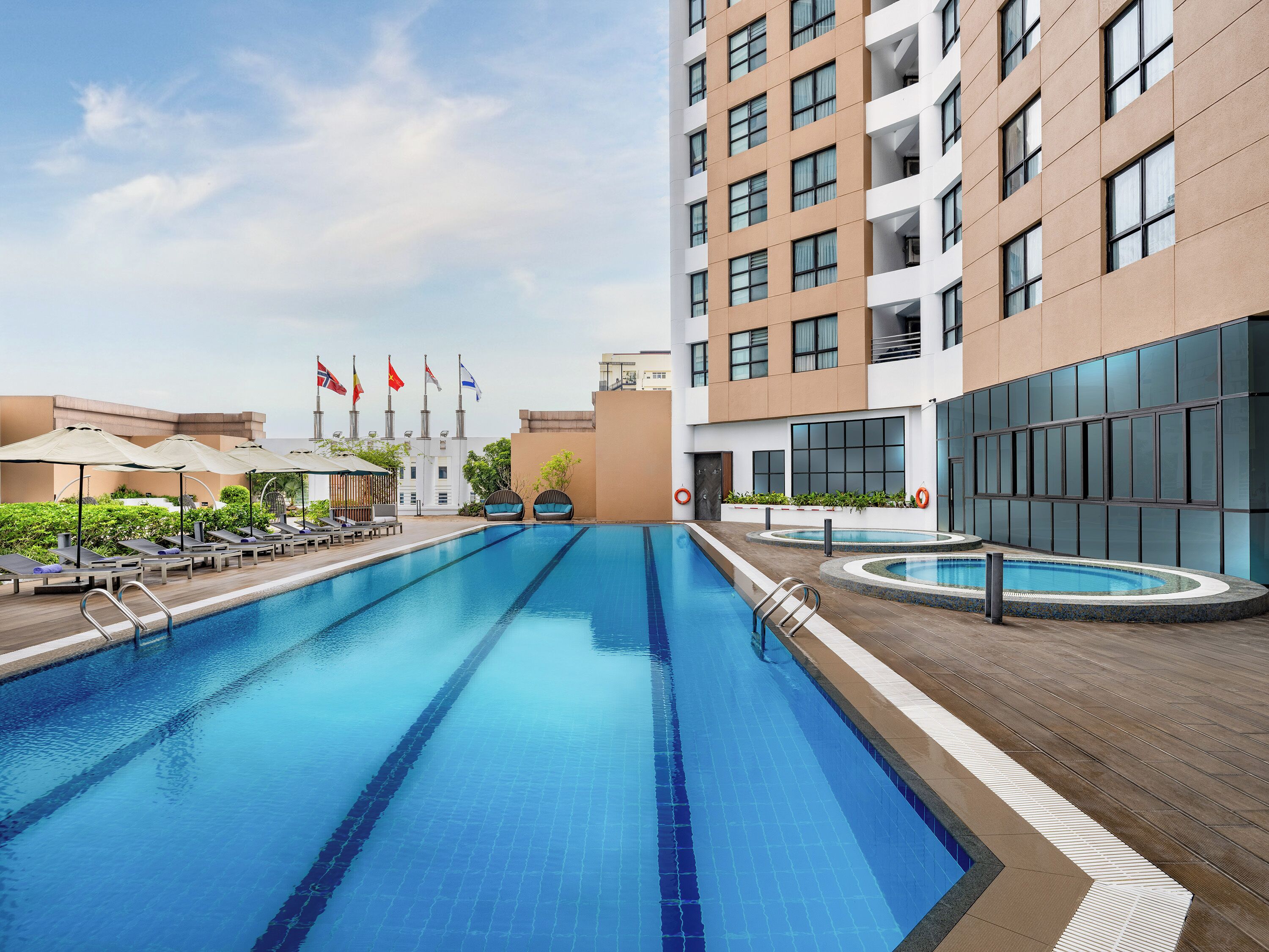 Outdoor pool