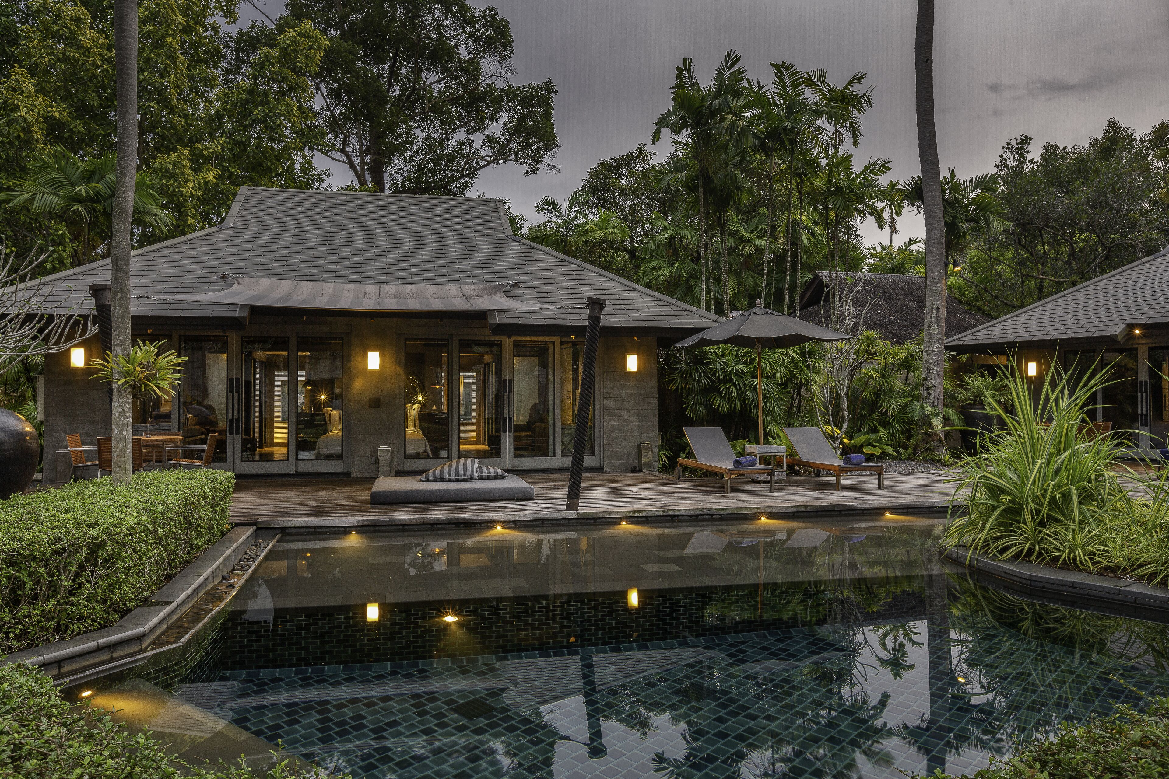 two bedroom pool villa | terrace/patio