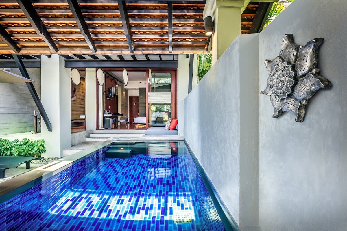 Private Pool Suite | ミニバー、セーフティボックス (  室内)、デスク、アイロン / アイロン台