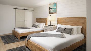 Chambre, 2 grands lits, accessible aux personnes à mobilité réduite