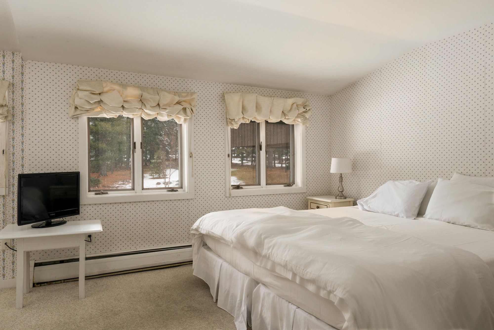 individually decorated, individually furnished, iron/ironing board