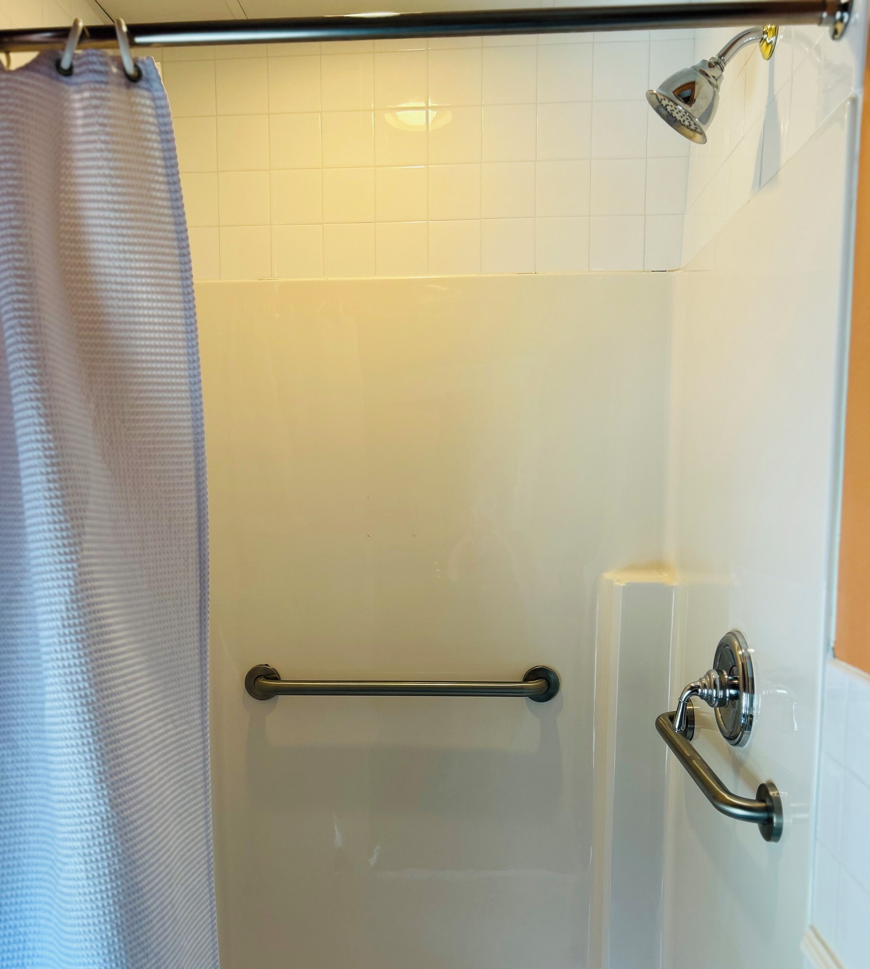 handicap accessible queen room | bathroom | separate bathtub and shower, jetted bath, free toiletries, hair dryer