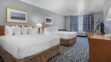 Standard Room, 2 Queen Beds, Non Smoking, Refrigerator & Microwave (Refrigerator & Microwave)