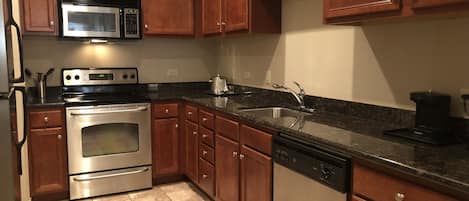 Presidential Suite, 1 King Bed with Sleeper Sofa | Private kitchen