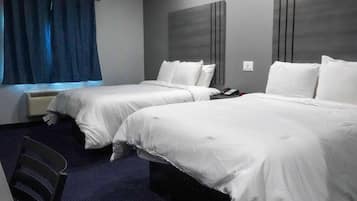 Suite, 2 Queen Beds, Non Smoking | Individually decorated, individually furnished, desk, soundproofing