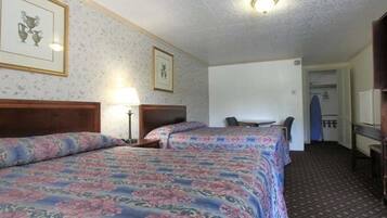 Iron/ironing board, cribs/infant beds, free WiFi, alarm clocks