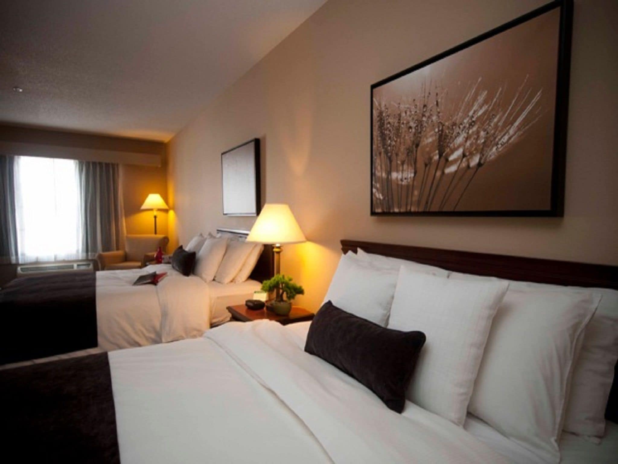 classic room, 2 queen beds, non smoking | desk, blackout curtains, iron/ironing board, free wifi