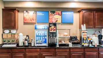 Free daily full breakfast