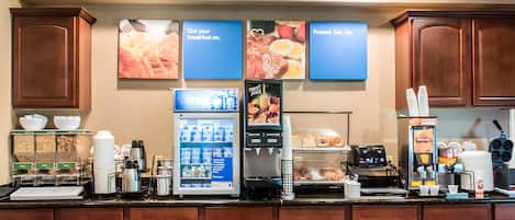Free daily full breakfast