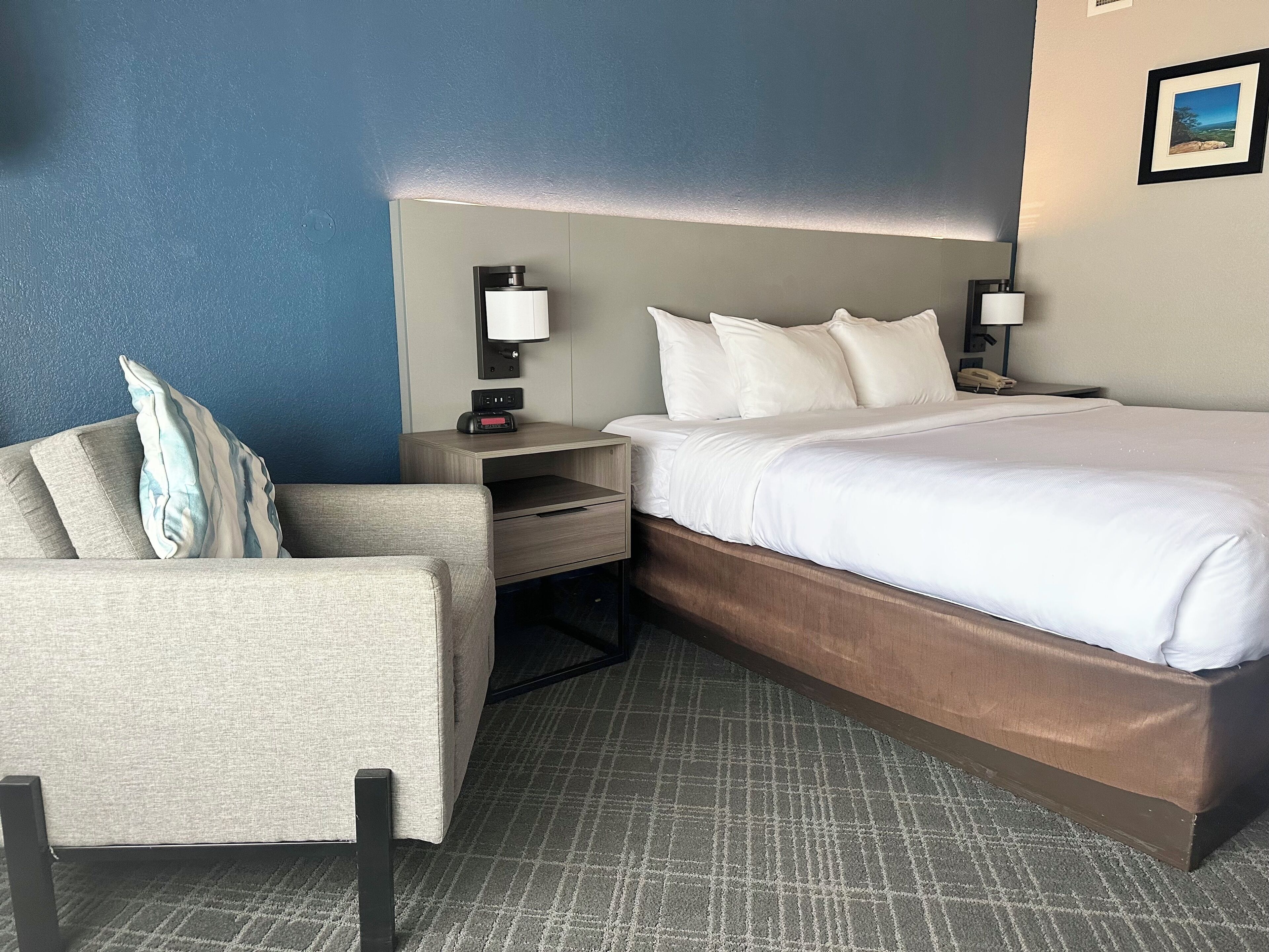 1 bedroom, premium bedding, in-room safe, desk