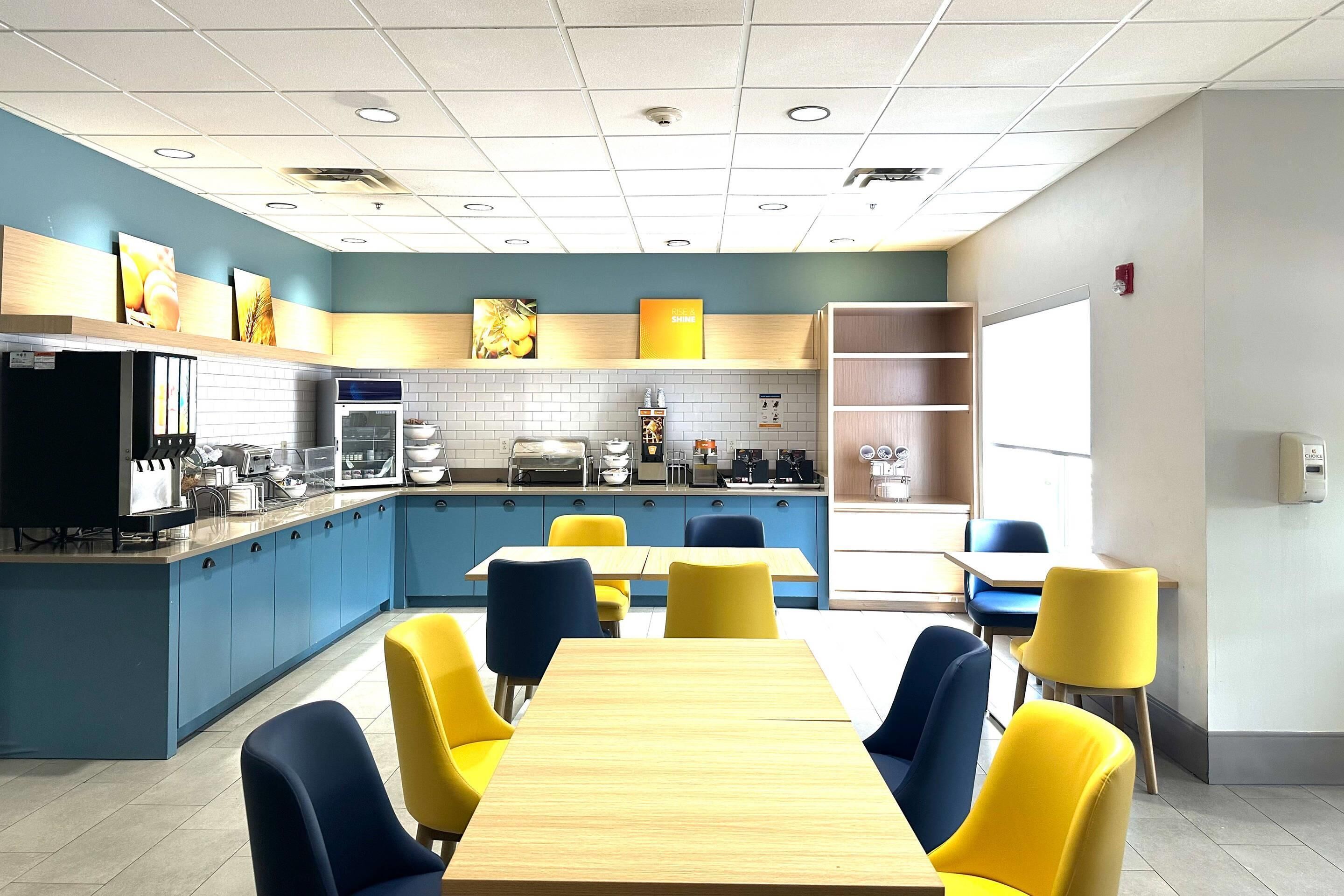 Free continental breakfast