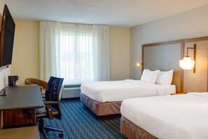 Premium bedding, desk, blackout curtains, iron/ironing board - Fairfield Inn & Suites by Marriott Edmond (Edmond)