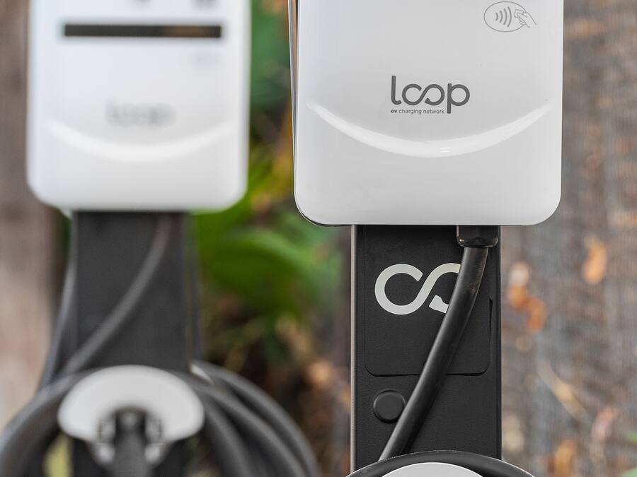 Estación de carga para autos eléctricos
