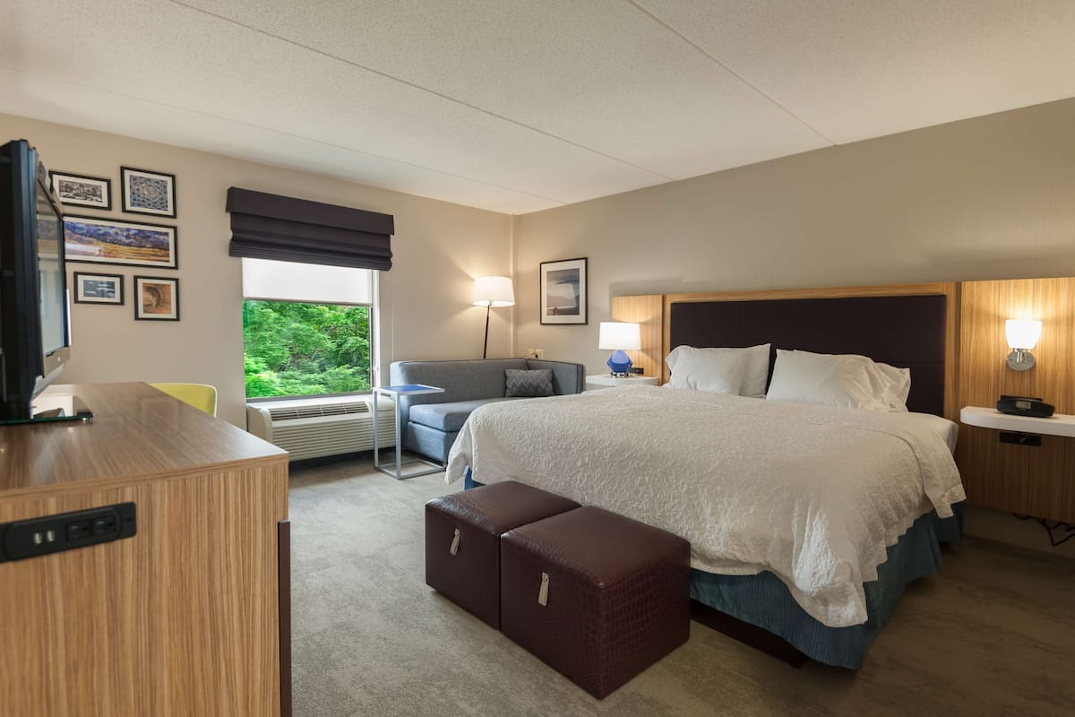 1 bedroom, hypo-allergenic bedding, Select Comfort beds, in-room safe