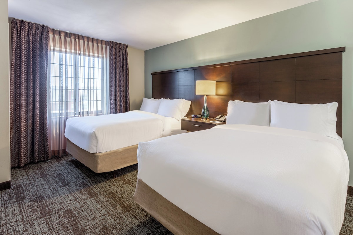 In-room safe, desk, laptop workspace, blackout drapes