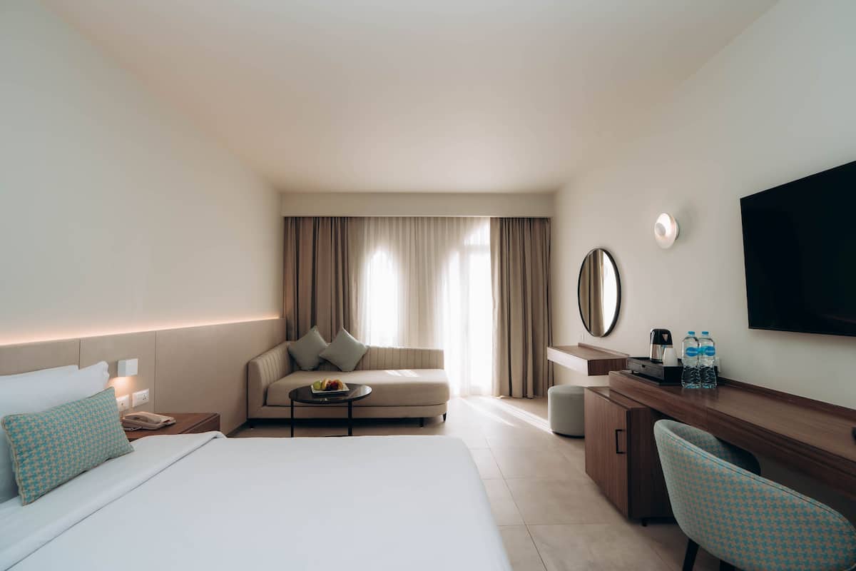 Minibar, in-room safe, desk, WiFi (free)