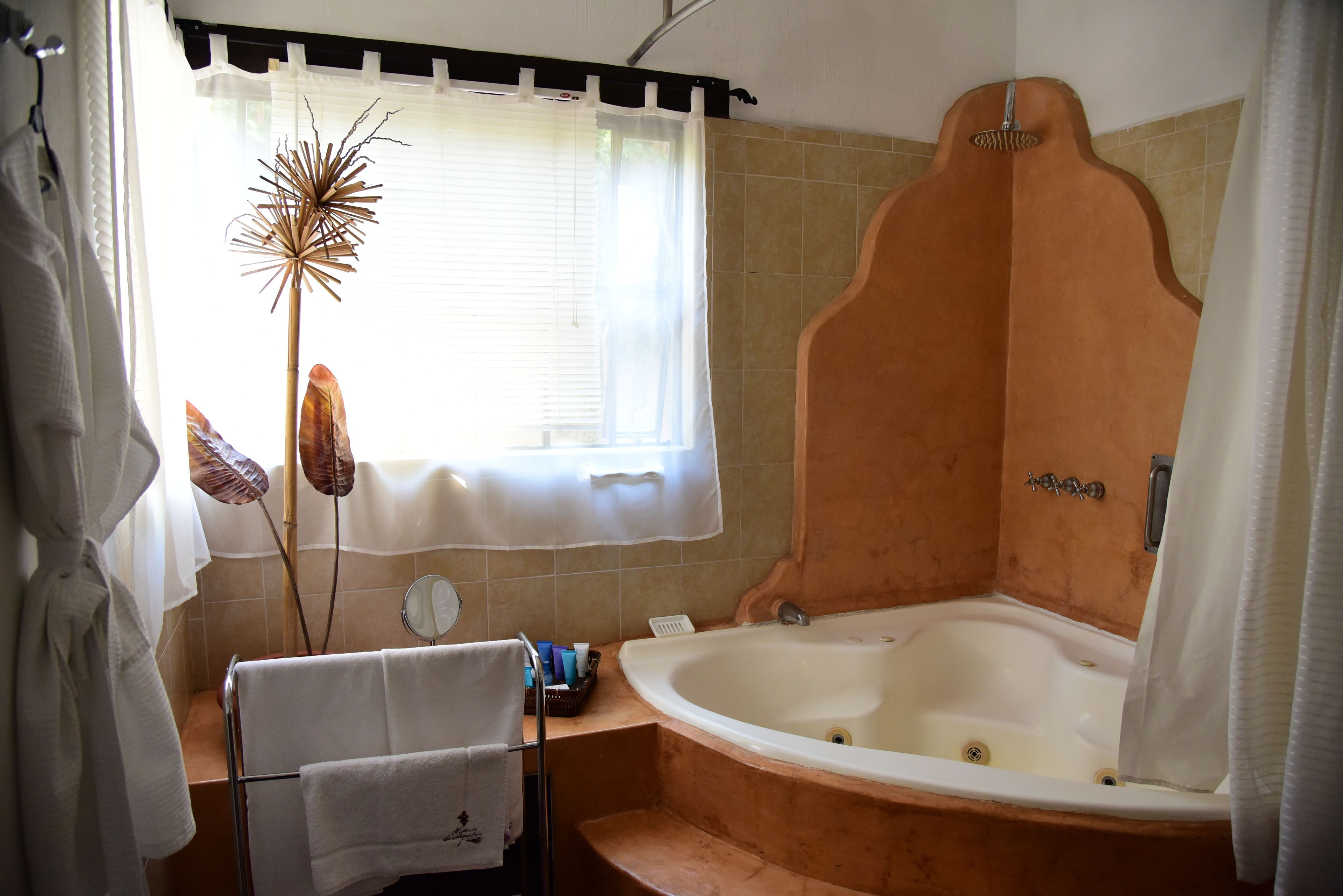suite | bathroom | shower, designer toiletries, hair dryer, bathrobes