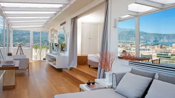 Suite Exécutive, terrasse, vue mer