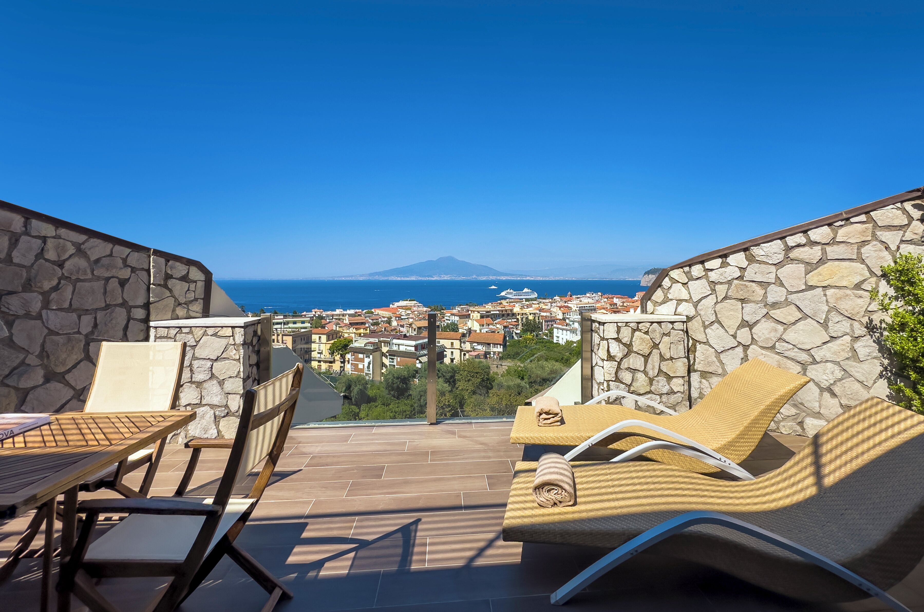 Executive Suite, Terrace, Sea View | Terrace/patio