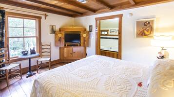 Premium bedding, iron/ironing board, WiFi (free), alarm clocks