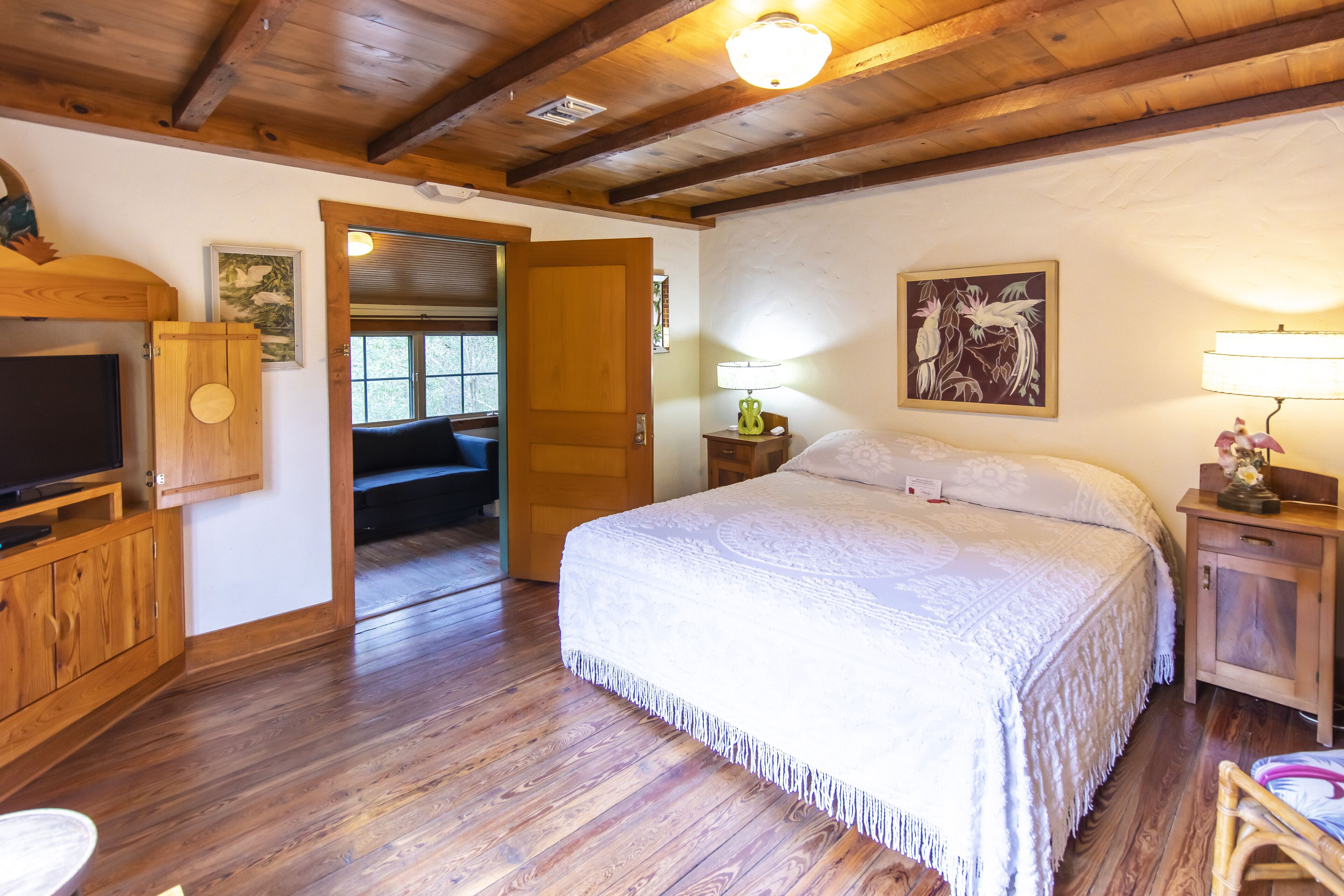 Deluxe suite (Tropical Bird) | Luxe beddengoed, individueel gedecoreerd, individueel gemeubileerd