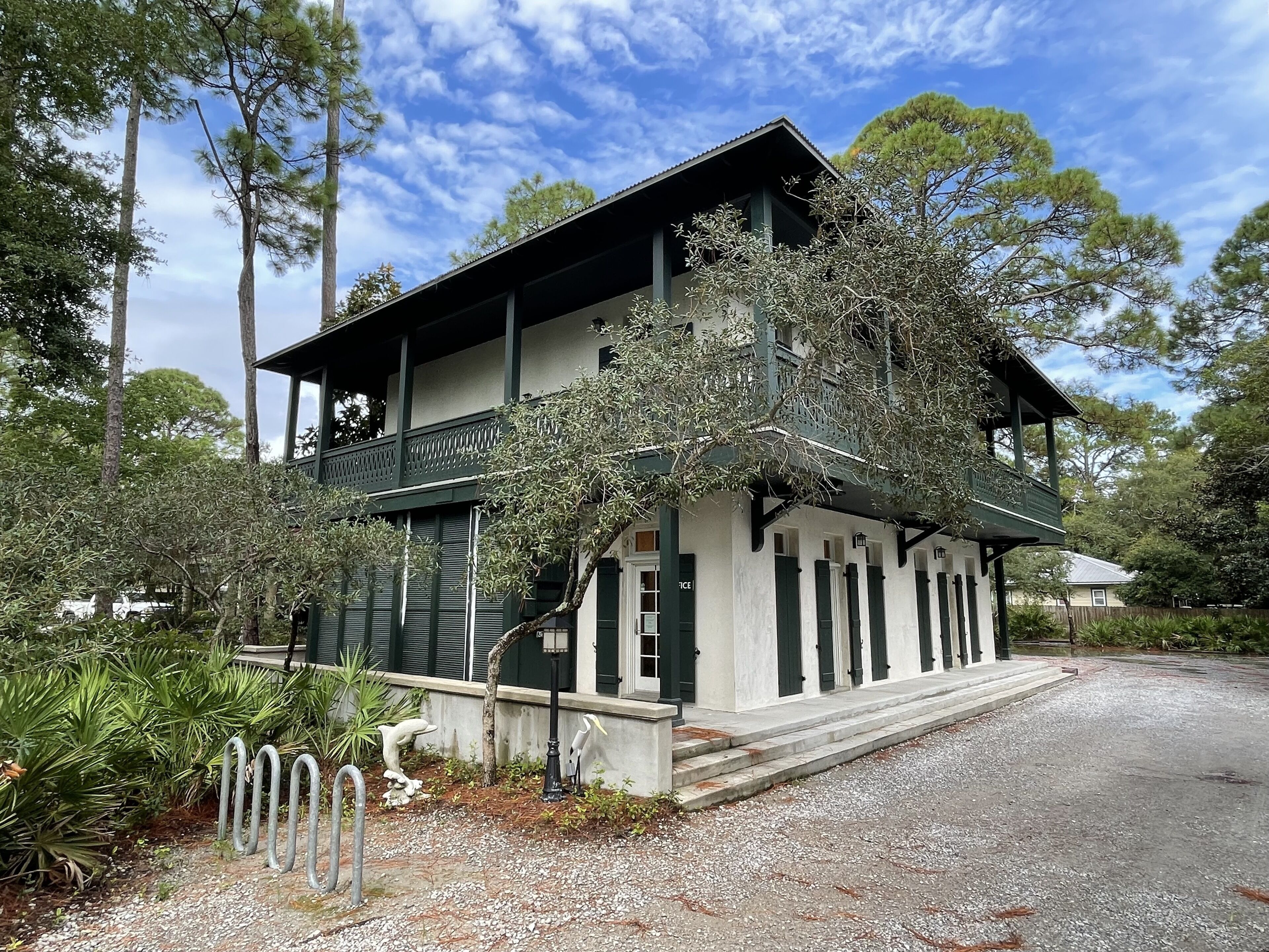 Voorkant van accommodatie