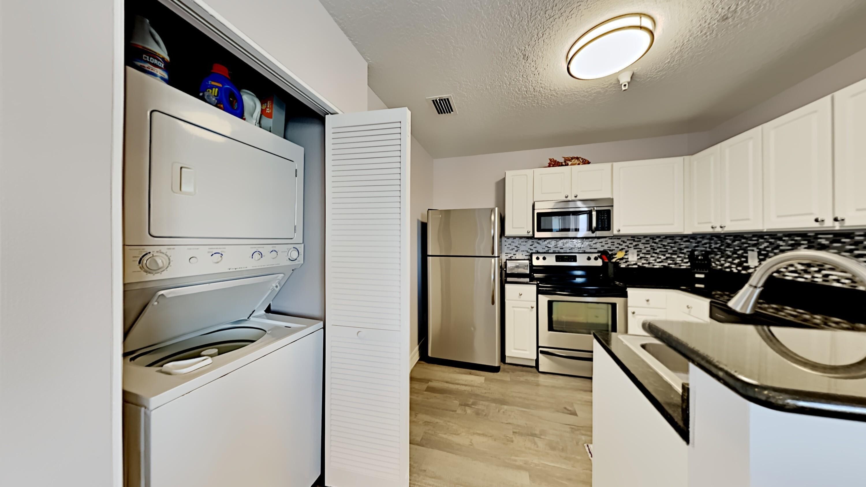 condo, 2 bedrooms, 1 bathroom | private kitchen | fridge, microwave, oven, dishwasher