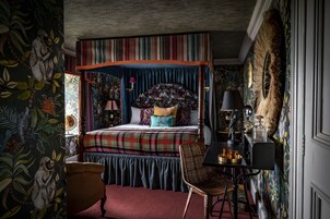 Hypo-allergenic bedding, individually decorated, individually furnished