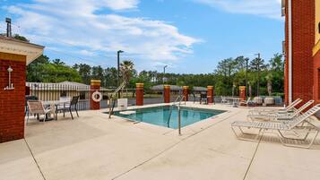 Seasonal outdoor pool