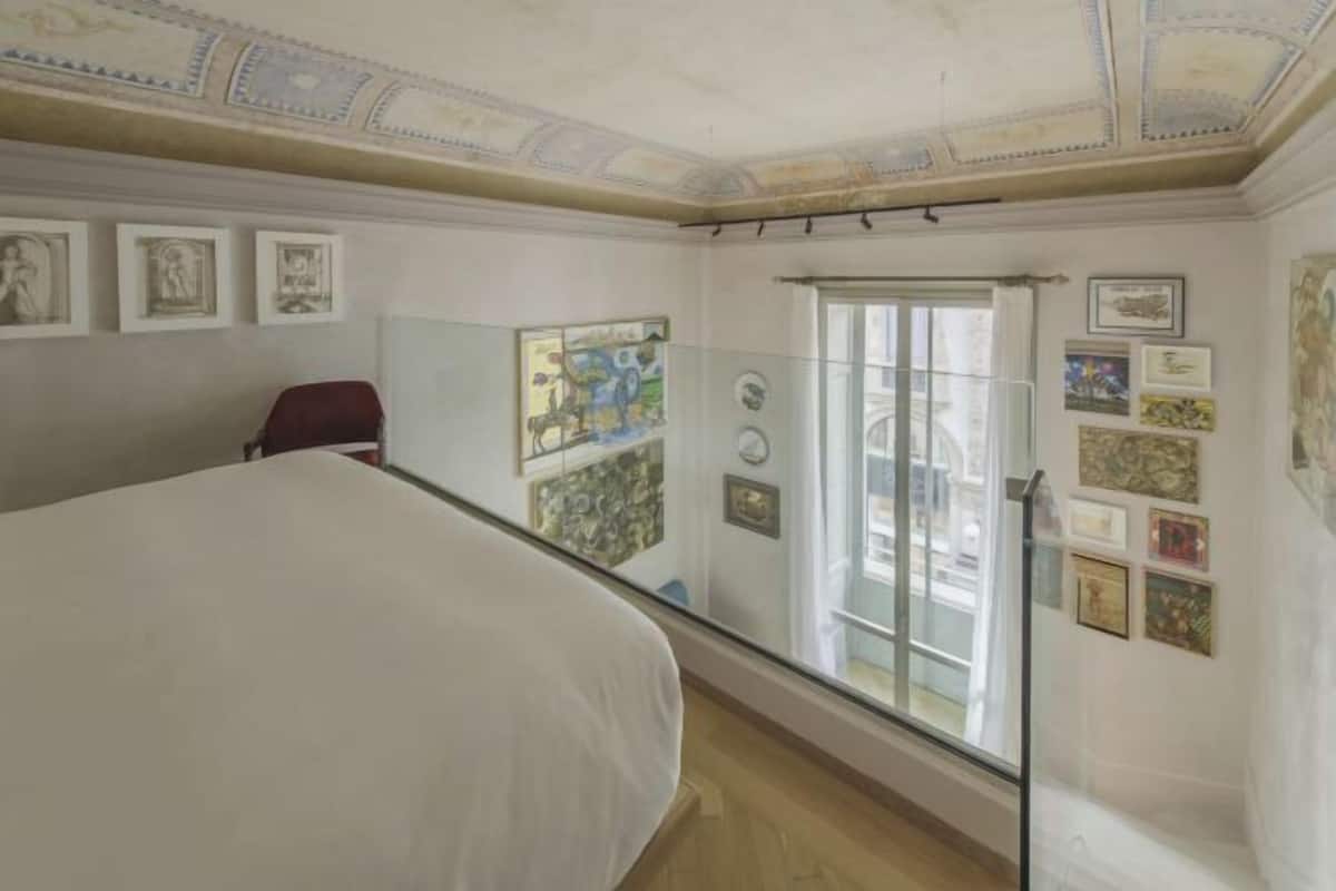 Literie de qualité, couette en duvet, minibar, coffre-fort