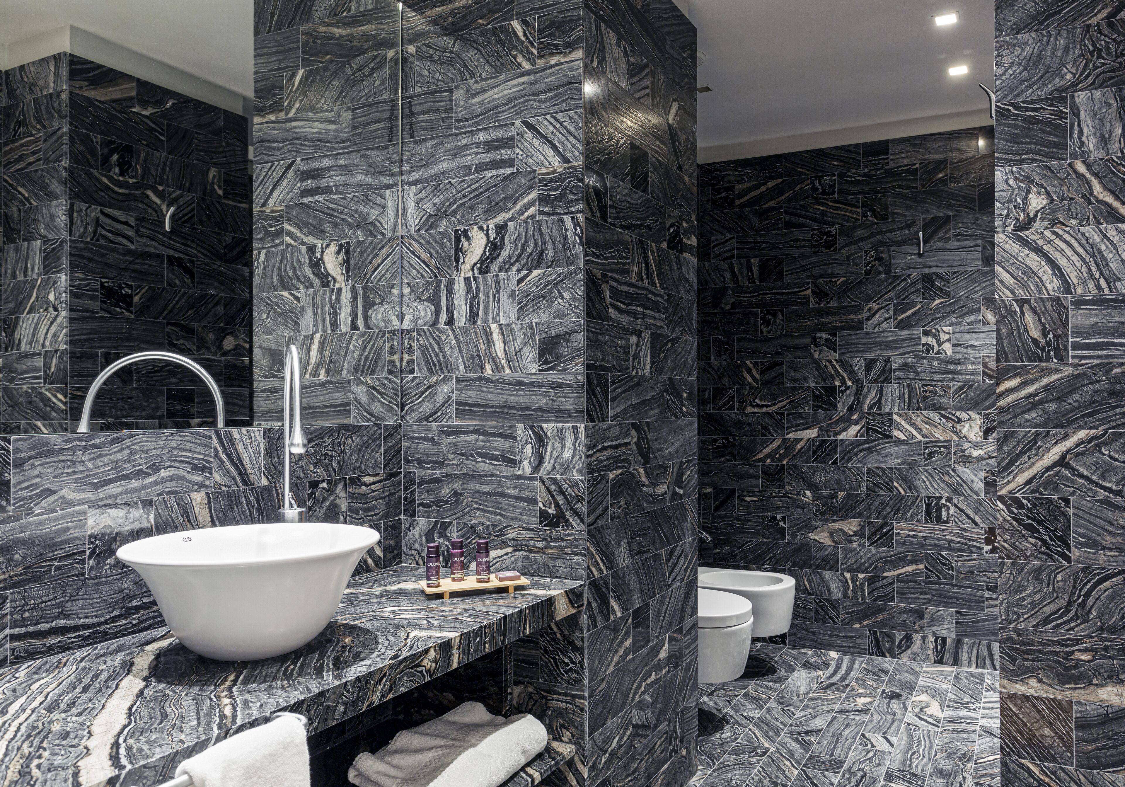 free toiletries, hair dryer, bathrobes, slippers