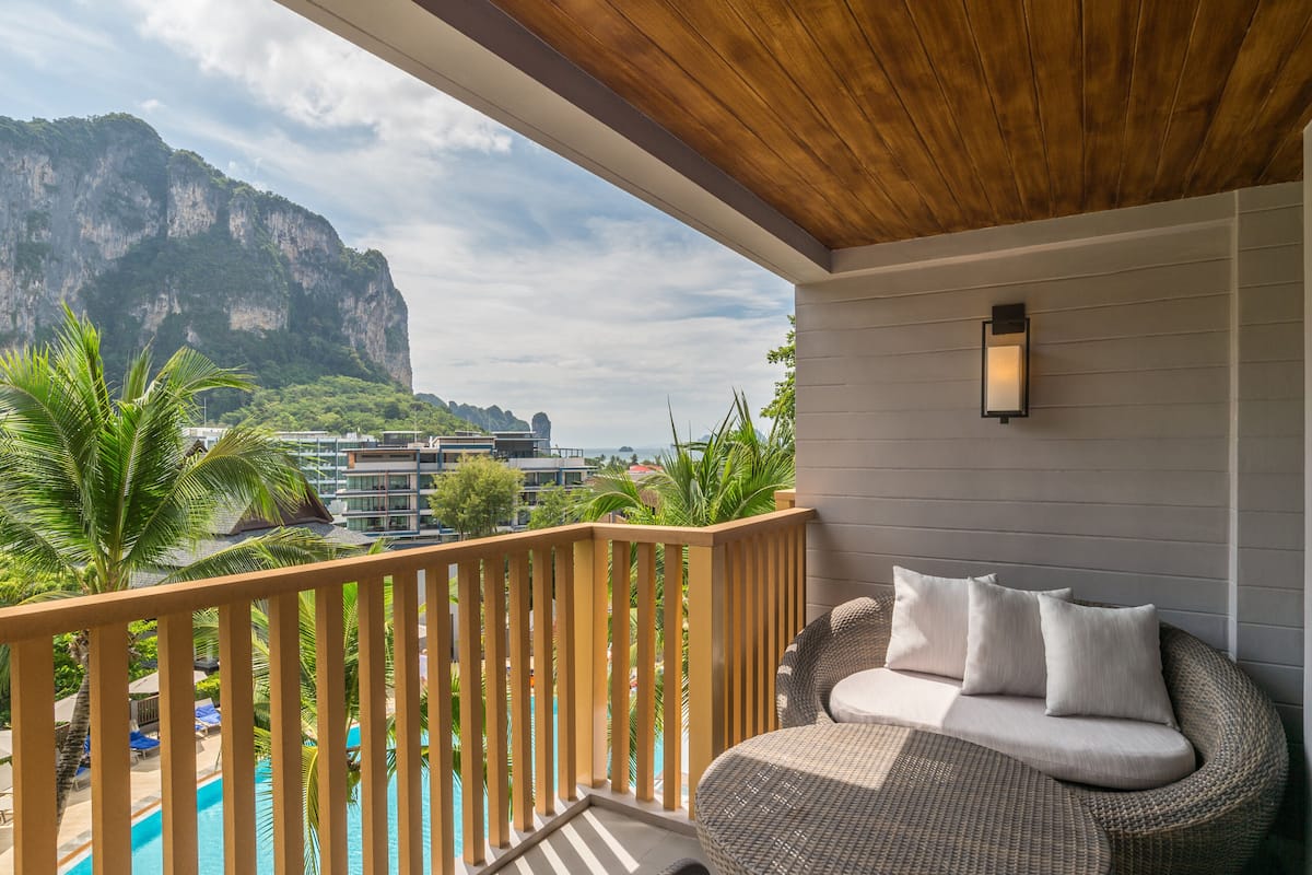 1 Schlafzimmer, hochwertige Bettwaren, Betten mit Memory-Foam-Matratzen