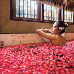 Couples treatment rooms, hot tub, steam room, body treatments