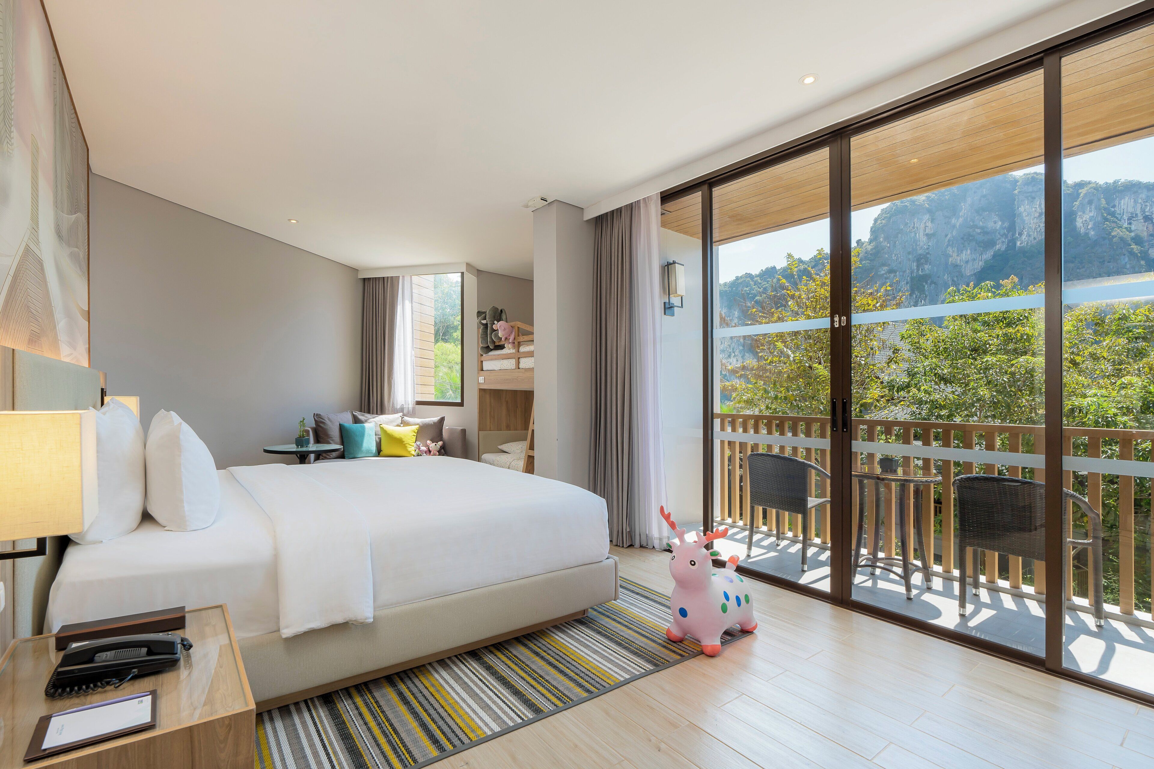 Family Room, 1 King Bed, Balcony, Mountain View | 1 bedroom, premium bedding, memory foam beds, minibar