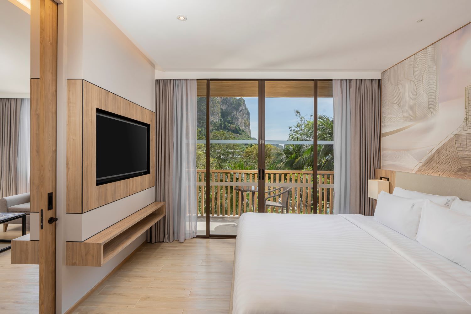 Family Room, 1 King Bed, Balcony, Mountain View | View from room