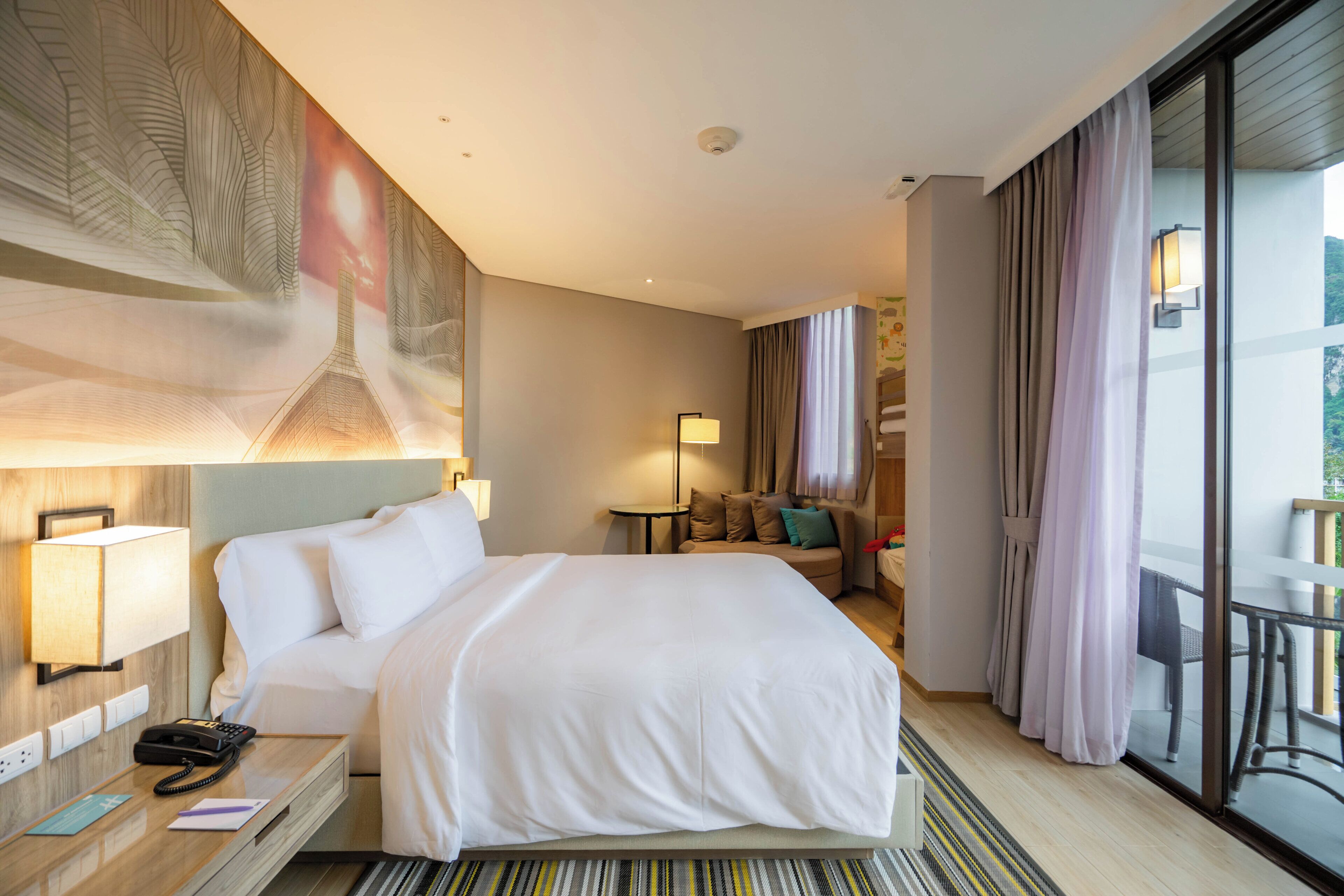 Family Room, 1 King Bed, Balcony, Mountain View | 1 bedroom, premium bedding, memory foam beds, minibar