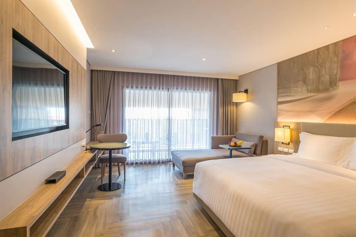 1 chambre, literie de qualité supérieure, matelas mémoire de forme