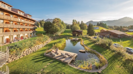 Garden. Hotel Oberstdorf