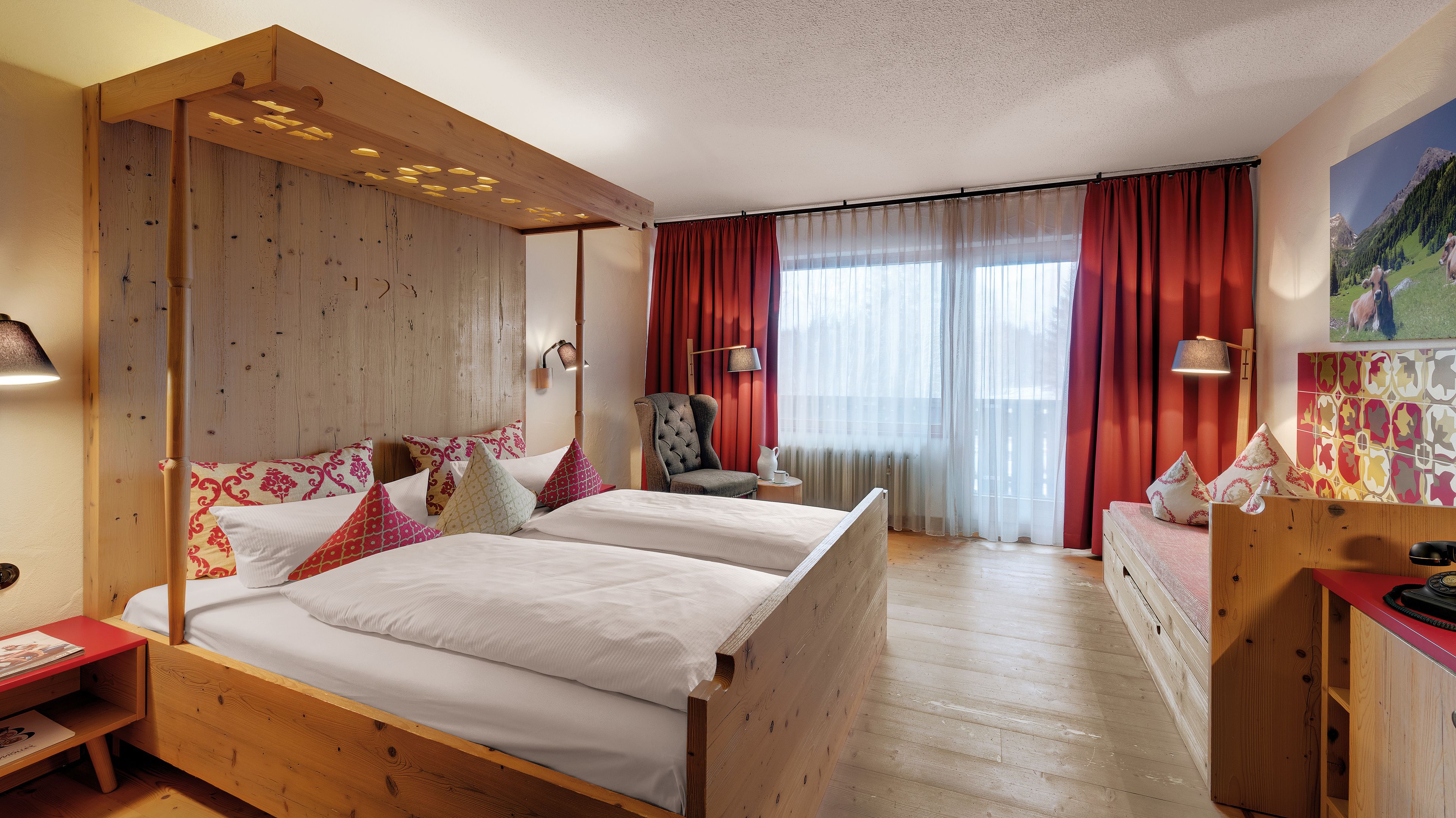 Chambre Double Deluxe (ALLGÄU) | Balcon