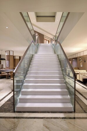 Blick von der Unterkunft