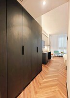 Caja de seguridad en la habitación y cortinas blackout 