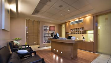 Body treatments, aromatherapy, deep-tissue massages, body wraps