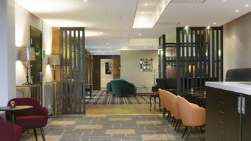 Sitteområde i lobbyen