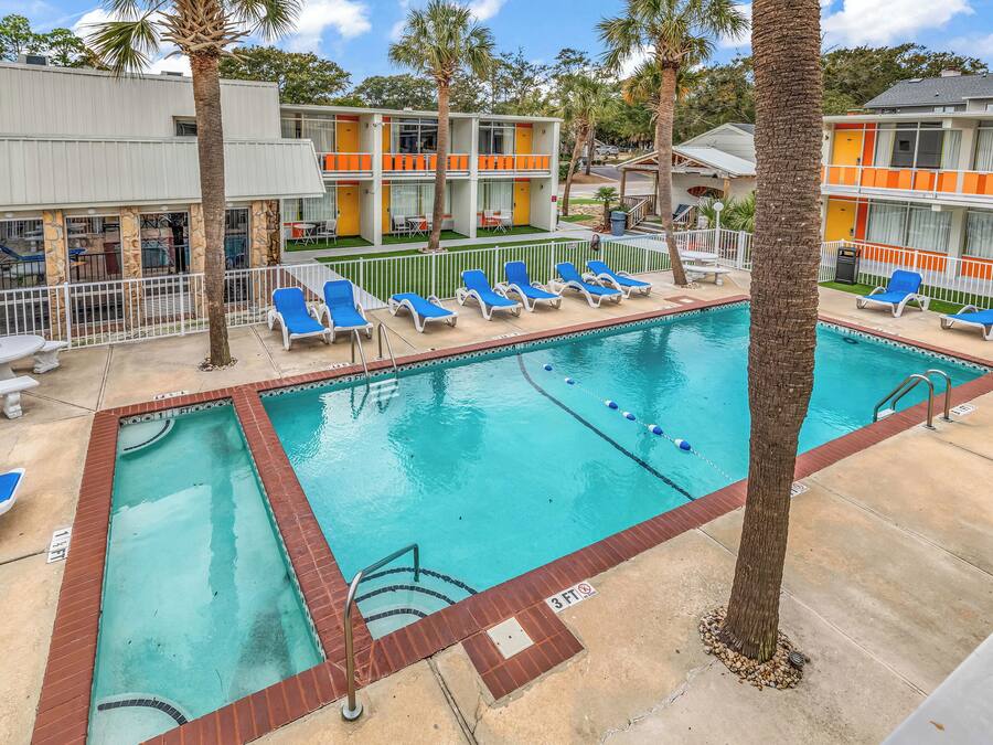 Seasonal outdoor pool