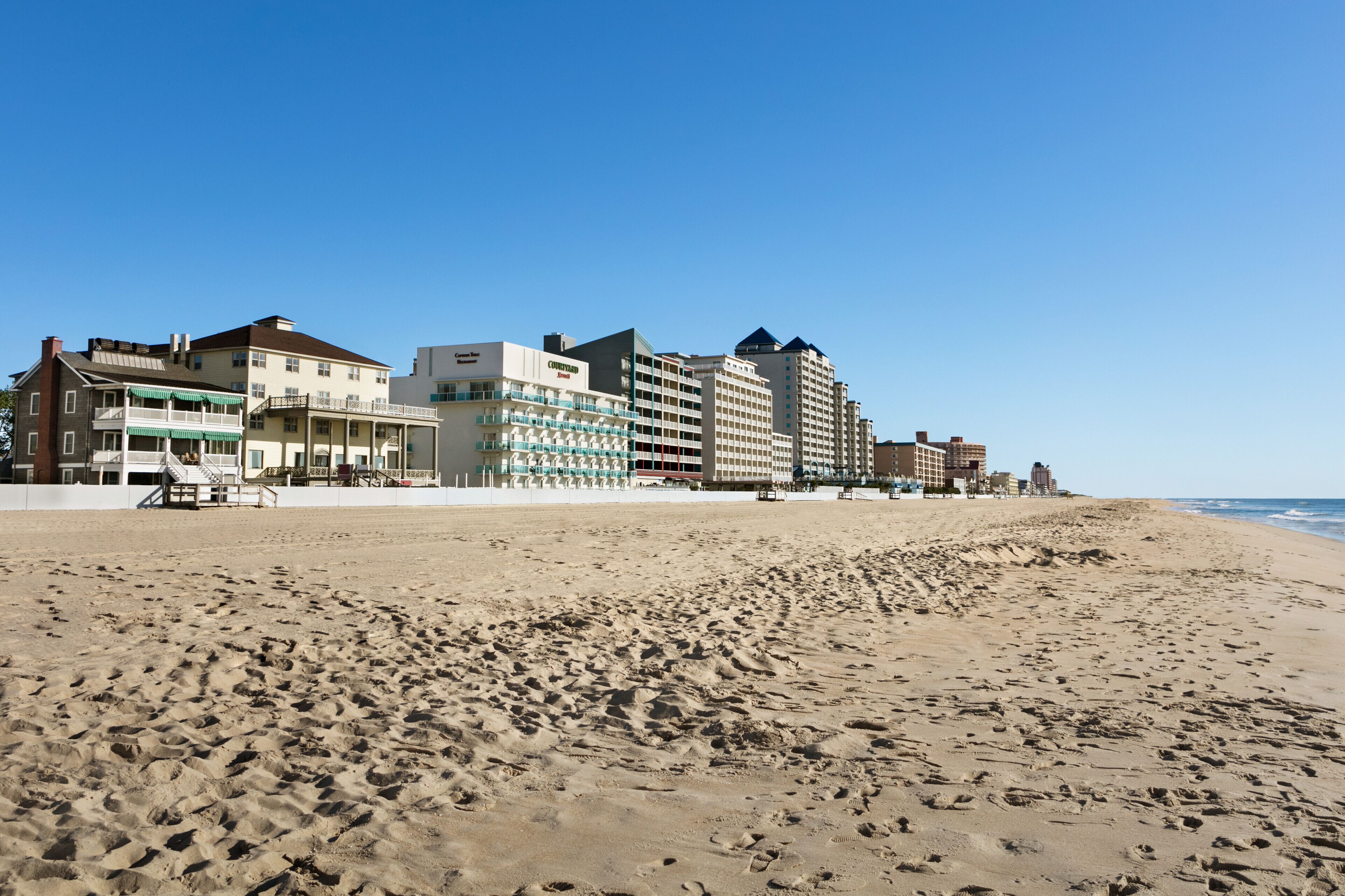 On the beach, beach towels