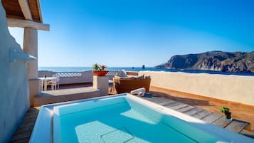 Superior Double Room, Hot Tub, Sea View | Spa | Turkish bath, body treatments, aromatherapy, Swedish massages