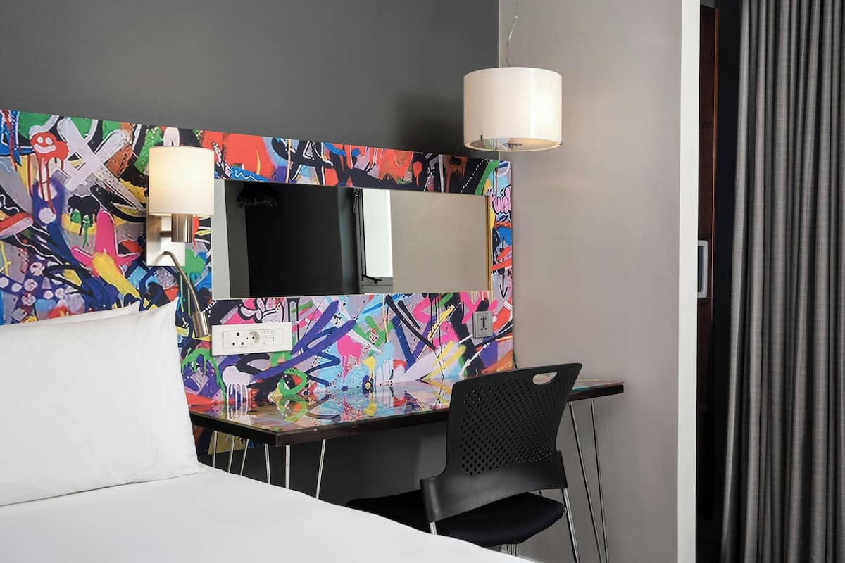 1 habitación y ropa de cama de alta calidad