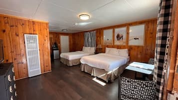 Family Double Room, 2 Queen Beds, Non Smoking, Mountain View | 1 bedroom, Egyptian cotton sheets, premium bedding, pillowtop beds