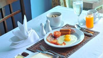 Continental breakfast for a fee